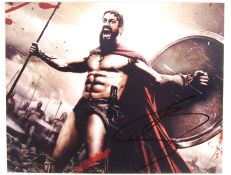 ' 300 ' - GERARD BUTLER - AUTOGRAPHED 11X14