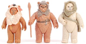 THREE VINTAGE KENNER / PALITOY STAR WARS ACTION FI