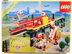 VINTAGE LEGO SET 6399 AIRPORT SHUTTLE MONORAIL