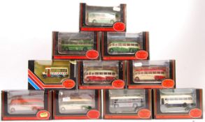 COLLECTION OF TEN BOXED EFE 1/76 SCALE BUSSES