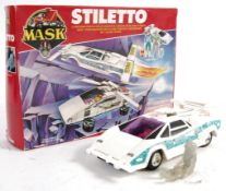 ORIGINAL VINTAGE KENNER MADE MASK 'STILETTO' ACTION FIGURE PLAYSET