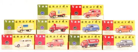 COLLECTION OF VANGUARDS 1/43 SCALE PRECISION BOXED DIECAST MODELS