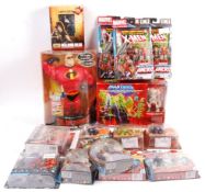 COLLECTION OF ASSORTED CARDED AND BOXED ACTION FIG