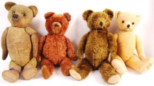 COLLECTION OF VINTAGE POST-WAR TEDDY BEARS - BRITISH & AMERICAN