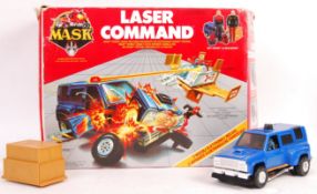 ORIGINAL VINTAGE KENNER MADE MASK 'LASER COMMAND' PLAYSET