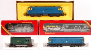 THREE BOXED HORNBY TRAIN SET LOCOMOTIVE ENGINES