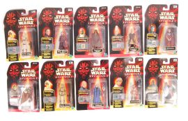 COLLECTION OF STAR WARS EPISODE I CARDED ACTION FI