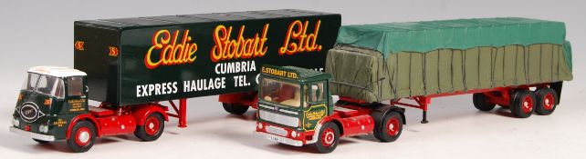 RARE PRE-PRODUCTION CORGI PROTOTYPE EDDIE STOBART DIECAST MODELS