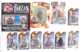 COLLECTION OF ASSORTED CARDED ACTION FIGURES