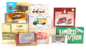 COLLECTION OF TEN BOXED MOSTLY CORGI DIECAST MODEL