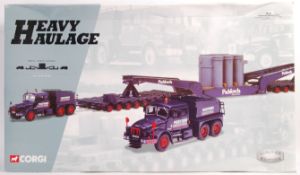 LARGE CORGI HEAVY HAULAGE PICKFORDS DIECAST MODEL SET