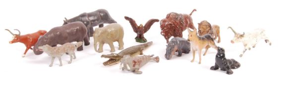 GOOD COLLECTION OF VINTAGE CHARBENS / BRITAINS LEAD ANIMALS