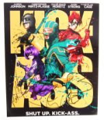 KICK ASS - AMAZING CAST AUTOGRAPHED 11X14