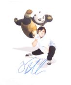 KUNG FU PANDA - JACK BLACK - AUTOGRAPHED 14X11