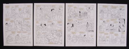 THE PHIL ELLIOTT ' THE REAL GHOSTBUSTERS ' ARTWORK COLLECTION