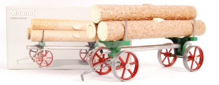 MAMOD BOXED LIVE STEAM LUMBER WAGON
