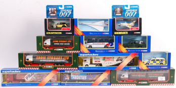 LARGE COLLECTION OF ASSORTED BOXED CORGI DIECAST MODELS