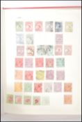 An album of Australian stamps dating from the earl