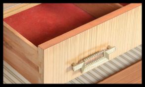 A vintage retro 20th Century two tone melamine sid