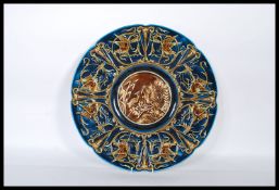 A 19th Century Austrian majolica Gebruder Schutz w