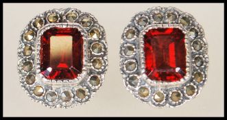 A pair of ladies Renaissance style earrings. Each