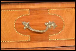 A 20th Century Maltese chest of drawers having ros