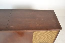 A vintage retro 20th Century walnut cased radiogra
