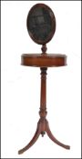 VICTORIAN 19TH CENTURY GENTLEMAN'S MAHOGANY SHAVIN