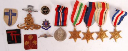 WWII SECOND WORLD WAR MEDAL GROUP & RELATED EFFECTS