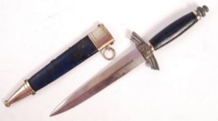 WWII GERMAN NAZI THIRD REICH FLIEGERKORPS DRESS DAGGER