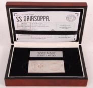 10 OUNCE SILVER 50 DOLLAR BAR MADE FROM SS GAIRSOPPA SILVER
