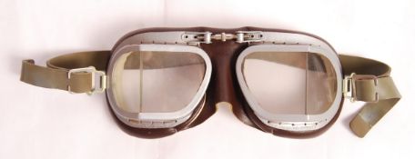 VINTAGE 1970'S / 1980'S UNUSED AVIATION / FLYING GOGGLES