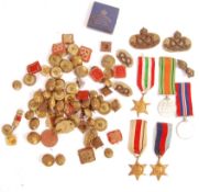 WWII SECOND WORLD WAR MEDAL GROUP & RELATED EFFECTS