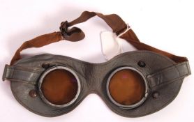 RARE WWII GERMAN THIRD REICH NAZI PARTY DISPATCH RIDER DUST GOGGLES