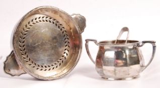 VINTAGE NEW ZEALAND SHIPPING COMPANY SILVER PLATE TABLEWARE