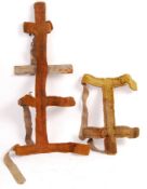 ORIGINAL RARE 18TH CENTURY GERMAN MEDICAL SURGICAL LEG SPLINTS