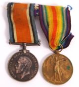 RARE WWI FIRST WORLD WAR PETROL CADET MEDAL PAIR - LOCAL INTEREST