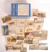 WWI FIRST WORLD WAR POSTCARD COLLECTION - FROM A SOLDIER