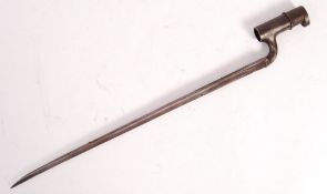 19TH CENTURY ANTIQUE ENFIELD RIFLE SOCKET BAYONET