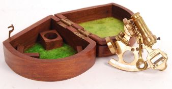 20TH CENTURY MILITARY BRASS GERMAN SEXTANT