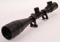 6-12X50 AOE RIFLE SCOPE WITH TWIN COLOUR ILLUMINATED CROSSHAIR