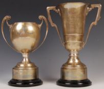 RARE VINTAGE BRISTOL MOTORCYCLE CLUB HALLMARKED SILVER TROPHIES