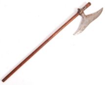 A 19TH / 20TH CENTRAL INDIAN BULLOVA BATTLE / FIGHTING / WAR AXE