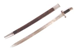 ANTIQUE 19TH CENTURY BRITISH RIFLE BAYONET