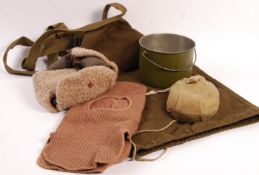 ASSORTED POST WWII SOVIET RUSSIAN USSR UNIFORM ACCESSORIES