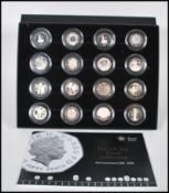 Fifty Pence 50p 2009 Proof Collection 40th Anniversary 1969-2009