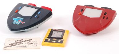 THREE VINTAGE BATTERY OPERATED HANDHELD GAMES