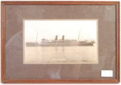 RARE WWI FIRST WORLD WAR INTEREST RMS MOREA PHOTOG