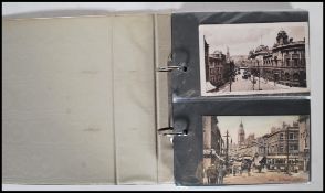 An album containing a collection of approx 124 postcards all relating to the City of Bath to include
