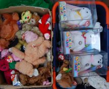 ASSORTED TY BEANIE BABIES BEARS FROM DIFFERENT SERIES